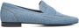 Notre-V 4625 Loafers Instappers Dames Blauw - Thumbnail 3