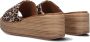 Metallica Bruin Tinten 816013 Slippers Dames Bruin - Thumbnail 3