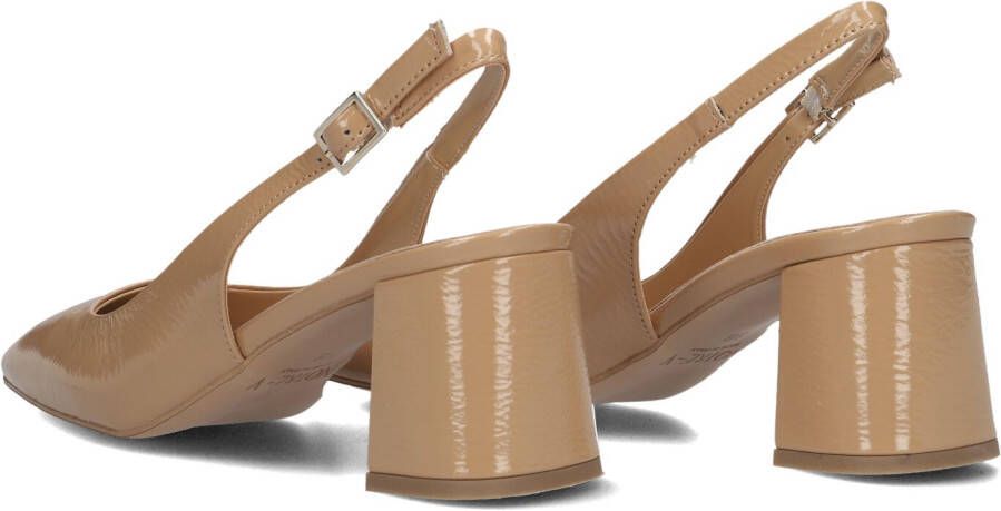 NOTRE-V Camel Slingbacks 3713