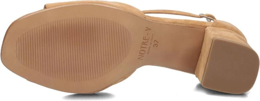 NOTRE-V Cognac Sandalen 16054