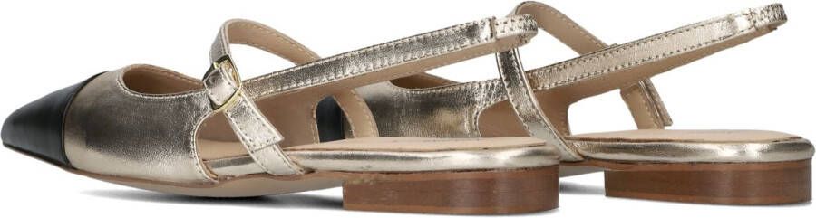 NOTRE-V Gouden Slingbacks Vk1154