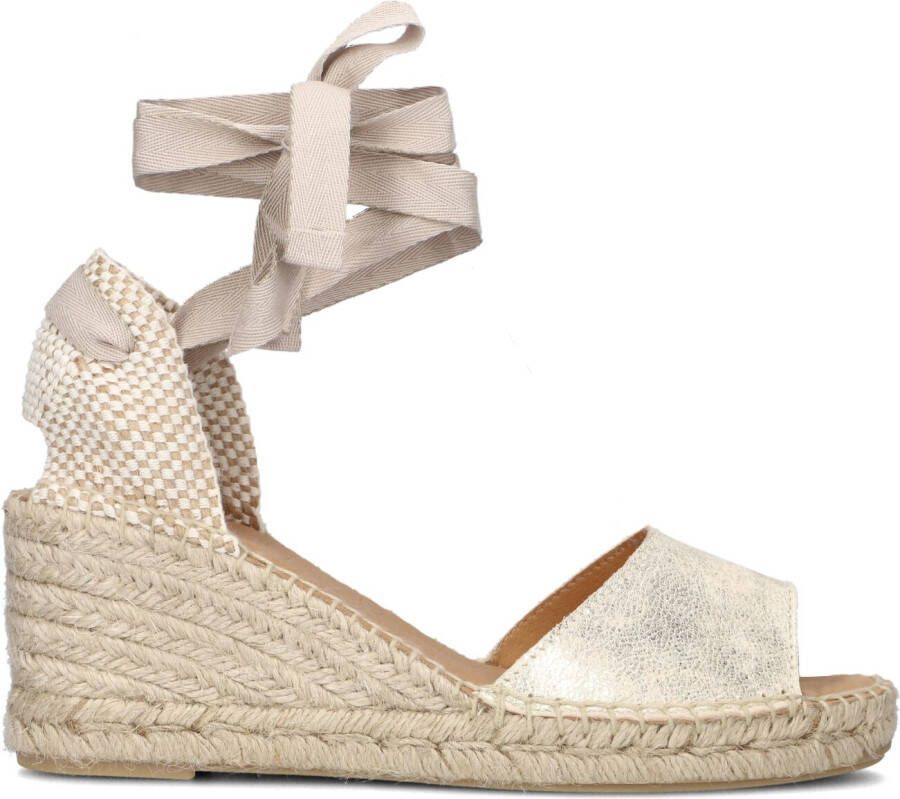 NOTRE-V Gouden Espadrilles Ciara23