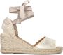 Notre-V Ciara23 Espadrilles Zomer Schoenen Dames Goud - Thumbnail 3