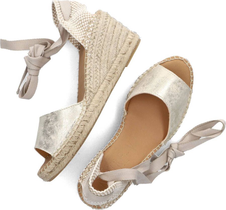 NOTRE-V Gouden Espadrilles Ciara23