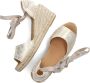 Notre-V Ciara23 Espadrilles Zomer Schoenen Dames Goud - Thumbnail 5