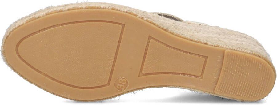 NOTRE-V Gouden Espadrilles Ciara23.1