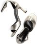 Bruin Tinten Metalli Sandalen Dames Goud - Thumbnail 5