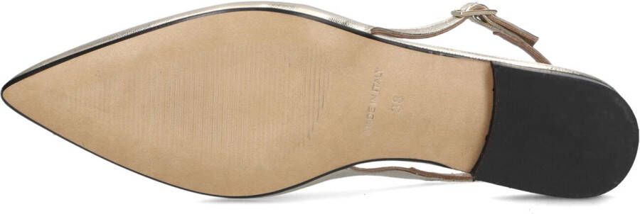 NOTRE-V Gouden Slingbacks 08-231