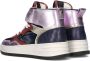 Notre-V 05-22 Hoge sneakers Leren Sneaker Dames Multi - Thumbnail 4