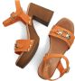 Notre-V 8635 Sandalen Dames Oranje - Thumbnail 5