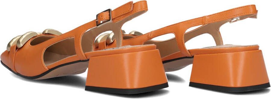 NOTRE-V Oranje Slingbacks 4460