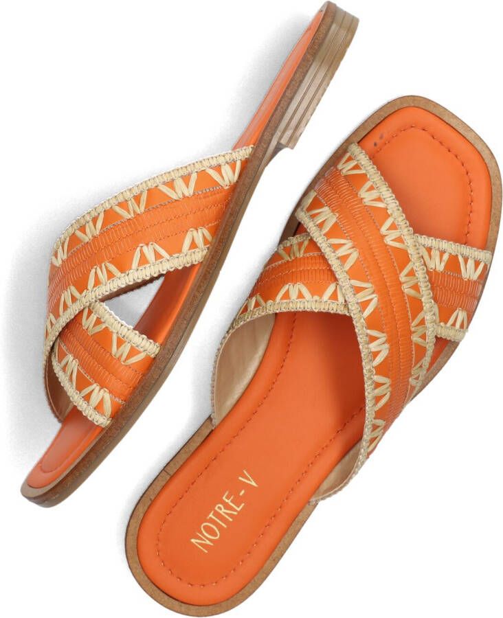 NOTRE-V Oranje Slippers 23172