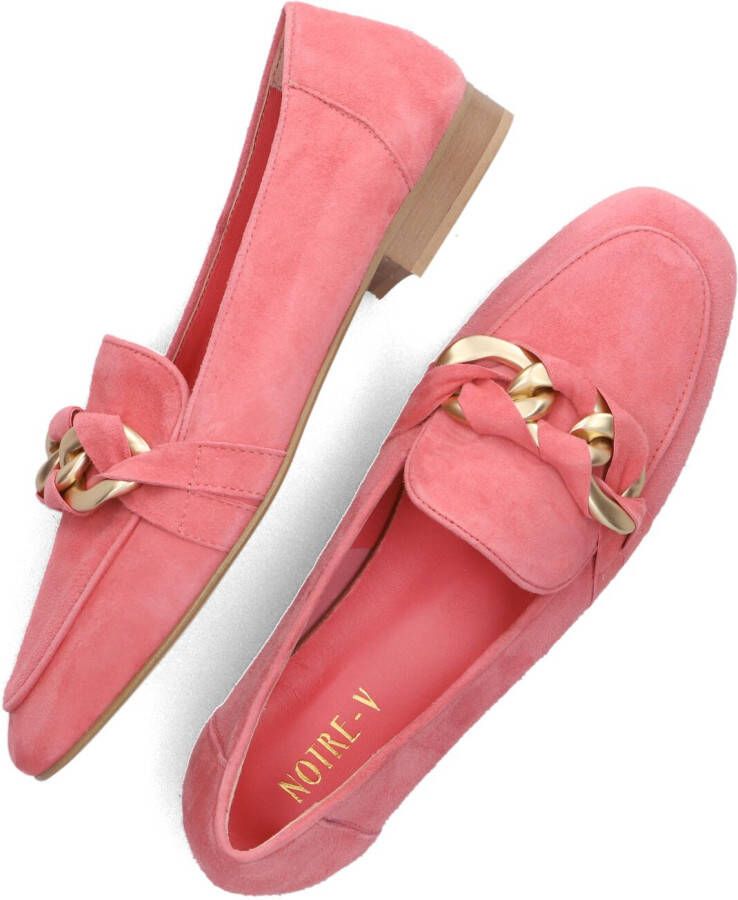 NOTRE-V Roze Loafers 06-27