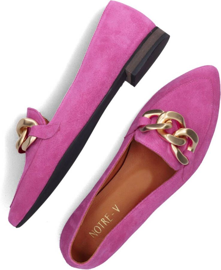 NOTRE-V Roze Loafers 20046-05