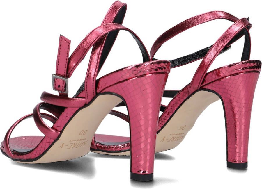 Metallica Metalli Sandalen Dames Roze - Foto 3