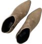 Notre-V At 156 Enkellaarsjes Enkelboots met rits Dames Taupe - Thumbnail 7