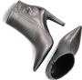 Notre-V 87533 1 Enkellaarsjes Enkelboots met rits Dames Zilver - Thumbnail 5