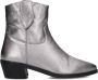 Notre-V Fru110 Enkellaarsjes Enkelboots met rits Dames Zilver - Thumbnail 2