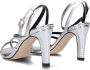 Metallica Metalli Sandalen Dames Zilver - Thumbnail 3