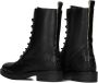 Notre-v Stijlvolle zwarte veterschoenen Black Dames - Thumbnail 4