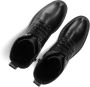 Notre-v Stijlvolle zwarte veterschoenen Black Dames - Thumbnail 6