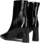 Notre-V Notre V 50225 Enkellaarsjes Enkelboots met rits Dames Zwart - Thumbnail 4