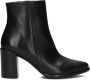 Notre-V 67034 Enkellaarsjes Enkelboots met rits Dames Zwart - Thumbnail 3