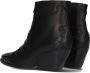 Notre-V Ar196 Enkellaarsjes Enkelboots met rits Dames Zwart - Thumbnail 4