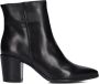 Notre-V At 156 Enkellaarsjes Enkelboots met rits Dames Zwart - Thumbnail 4