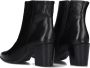 Notre-V At 156 Enkellaarsjes Enkelboots met rits Dames Zwart - Thumbnail 5