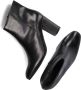 Notre-V Diane-02 Enkellaarsjes Enkelboots met rits Dames Zwart - Thumbnail 5