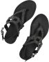 Notre-v Zwarte Leren Sandalen met Studs Black Dames - Thumbnail 4