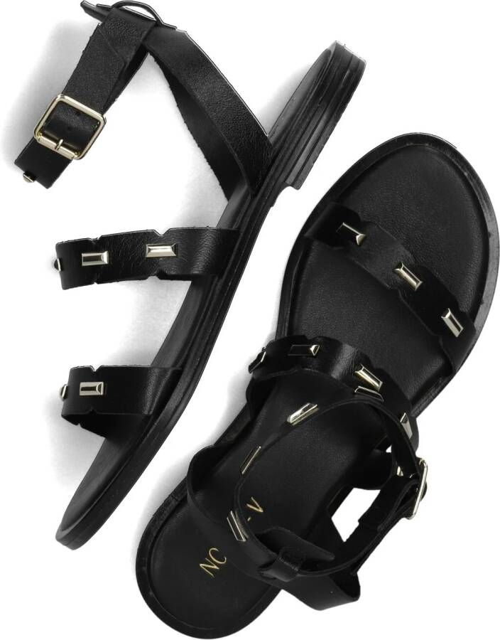 NOTRE-V Zwarte Sandalen 23271