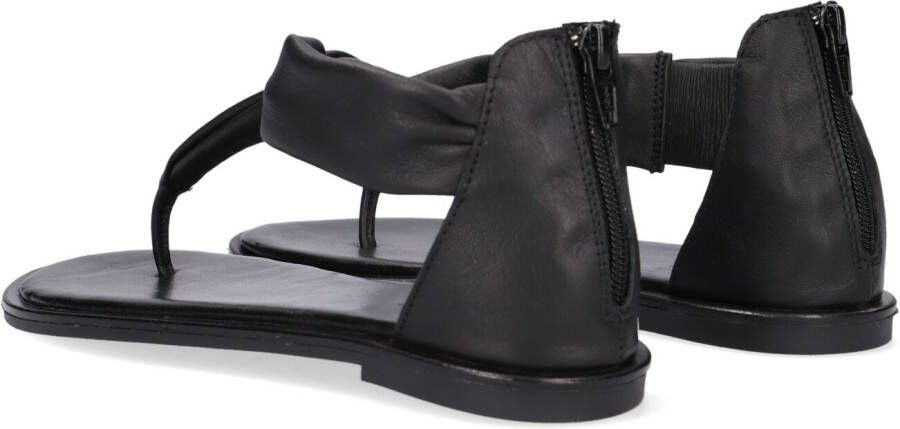 Notre-v Zwarte Leren Sandalen Chic Stijl Black Dames - Foto 3