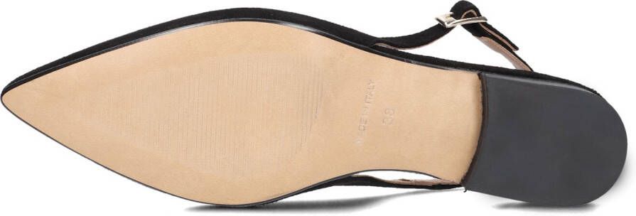 NOTRE-V Zwarte Slingbacks 08-231