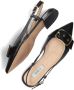 Notre-V 12250 Slingbacks Dames Zwart - Thumbnail 6