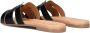 Notre-V Notre V 179874 Slippers Dames Zwart - Thumbnail 3