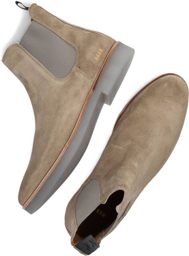 NUBIKK Beige Chelsea Boots Logan Chelsea