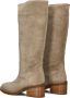 NUBIKK Hoge Laarzen Dames Cassy Boot Maat: 42 Materiaal: Suède Kleur: Taupe - Thumbnail 4