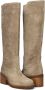 NUBIKK Hoge Laarzen Dames Cassy Boot Maat: 42 Materiaal: Suède Kleur: Taupe - Thumbnail 6