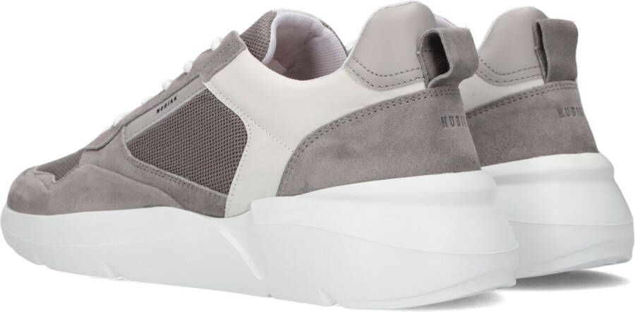 Nubikk Grijze Lage Sneakers Roque Road Wave