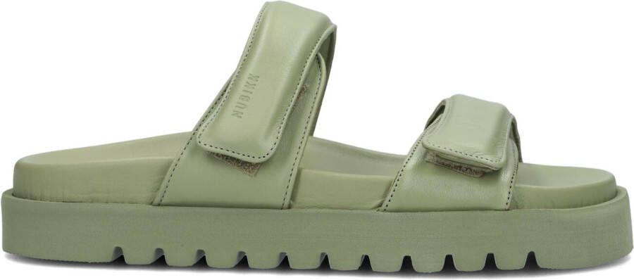 Nubikk Groene Slippers Kae Jones