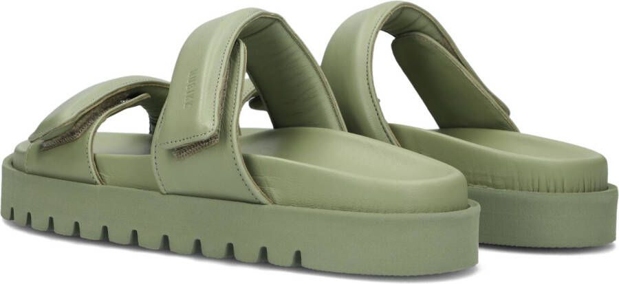 Nubikk Groene Slippers Kae Jones