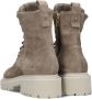 Nubikk June Laarzen Stijlvolle en Trendy Veterschoenen voor Vrouwen Beige Dames - Thumbnail 4