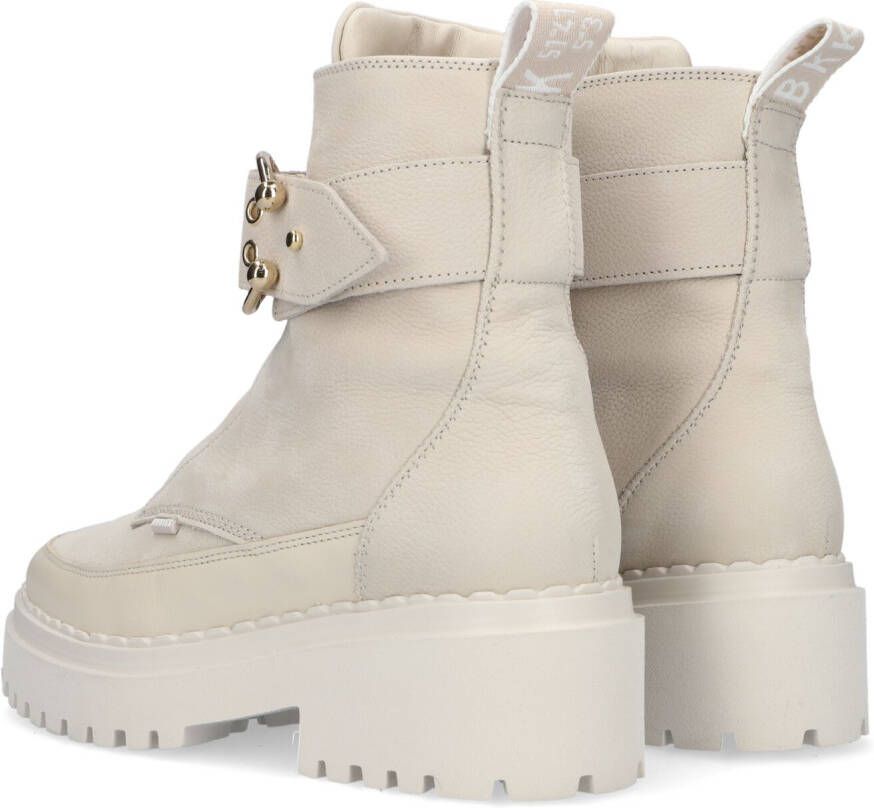 NUBIKK Witte Enkelboots Fae Ray