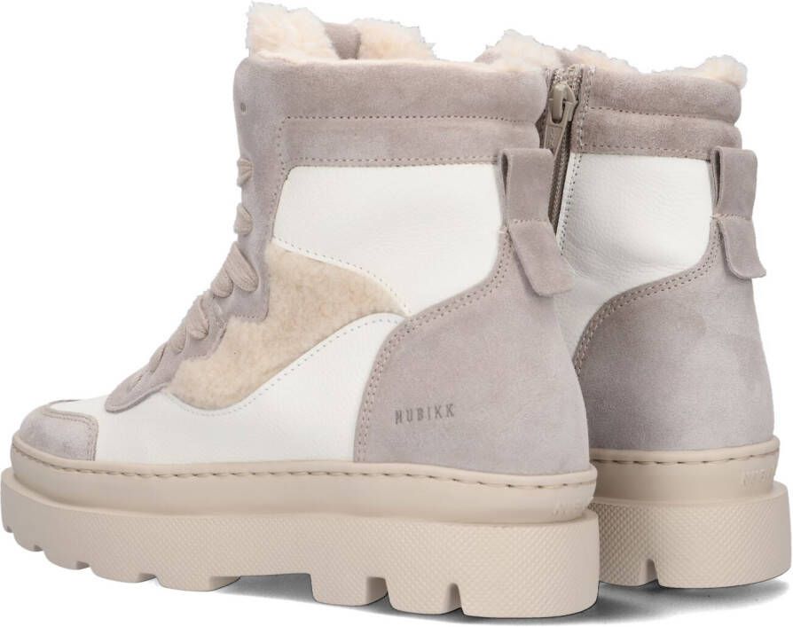 Nubikk Witte Hoge Sneaker Monro Macy Fur