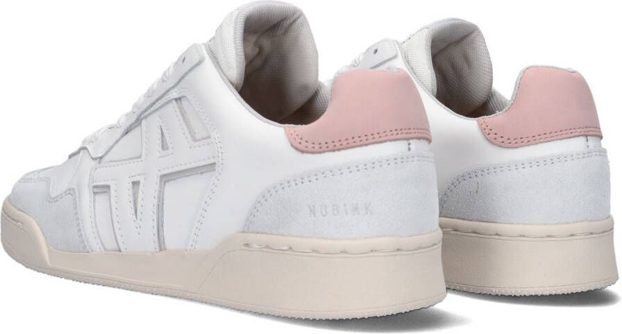 Nubikk Witte Lage Sneakers Blueberry Vaiper Dames