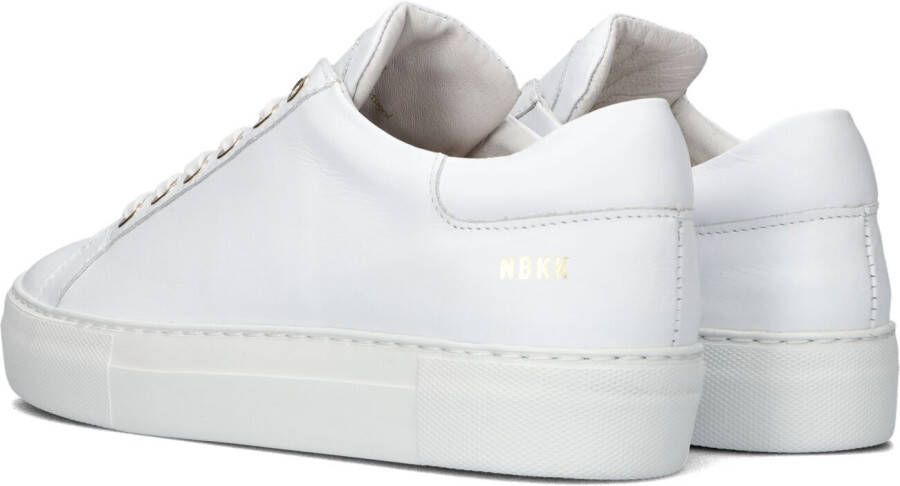 Nubikk Witte Lage Sneakers Jolie Pure Fresh