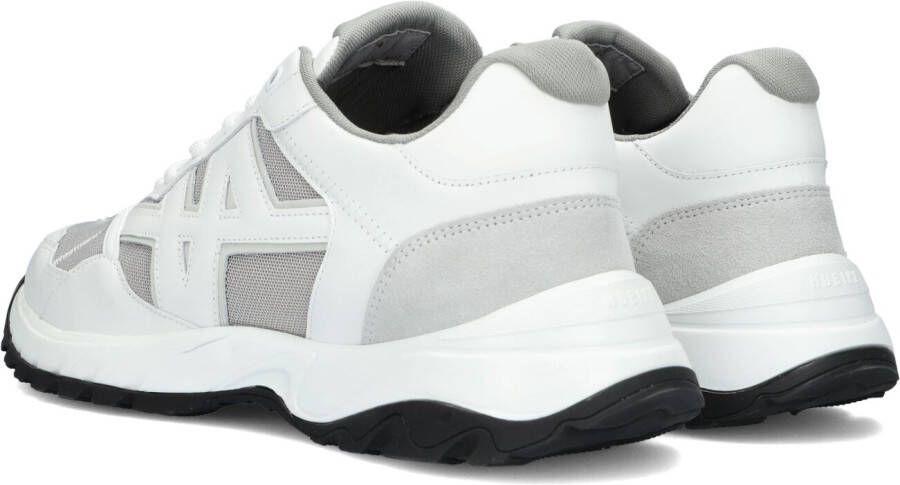 Nubikk Witte Lage Sneakers Ross Trek Edge Heren