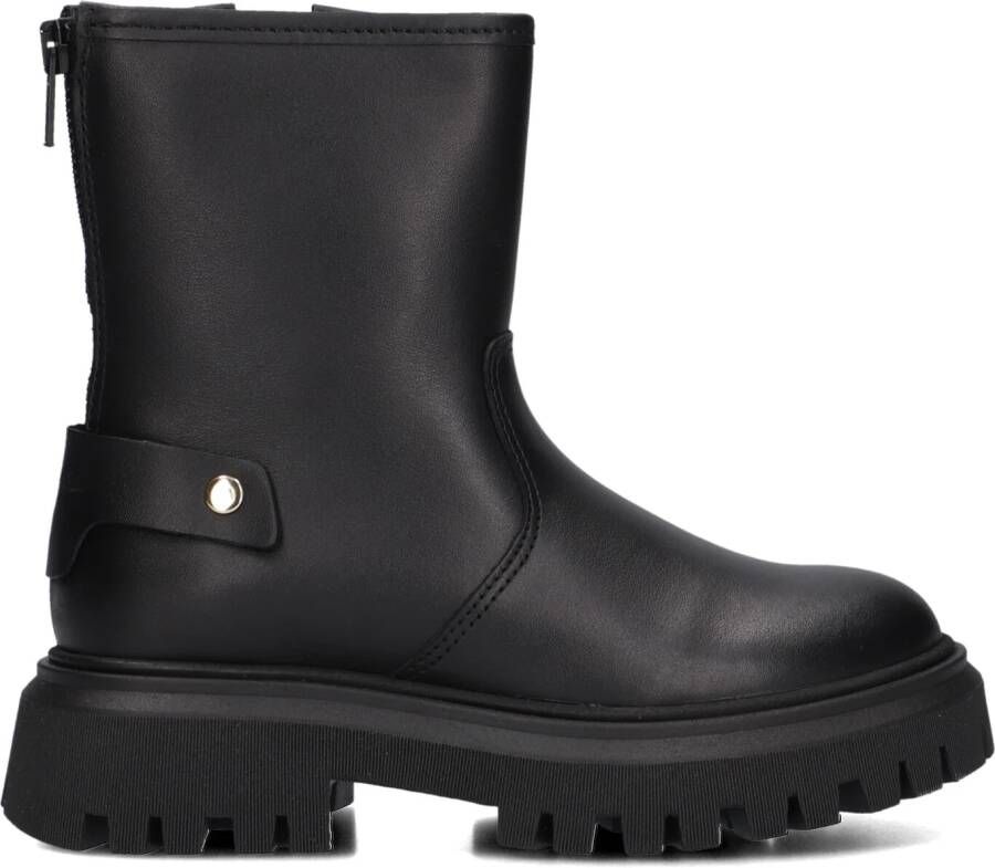 NUBIKK Zwarte Boots Fae Leva Fur Jr